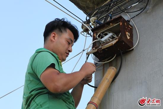 文化扶貧 山海天千余貧困戶免費看上有線電視